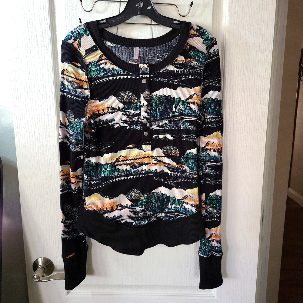 Free People Henley. Size large